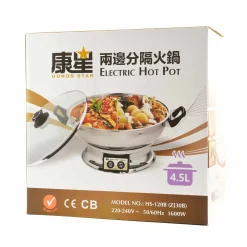 HSK Table Top Chinese Hot Pot 4.5 litres, Serve 6-8 Best