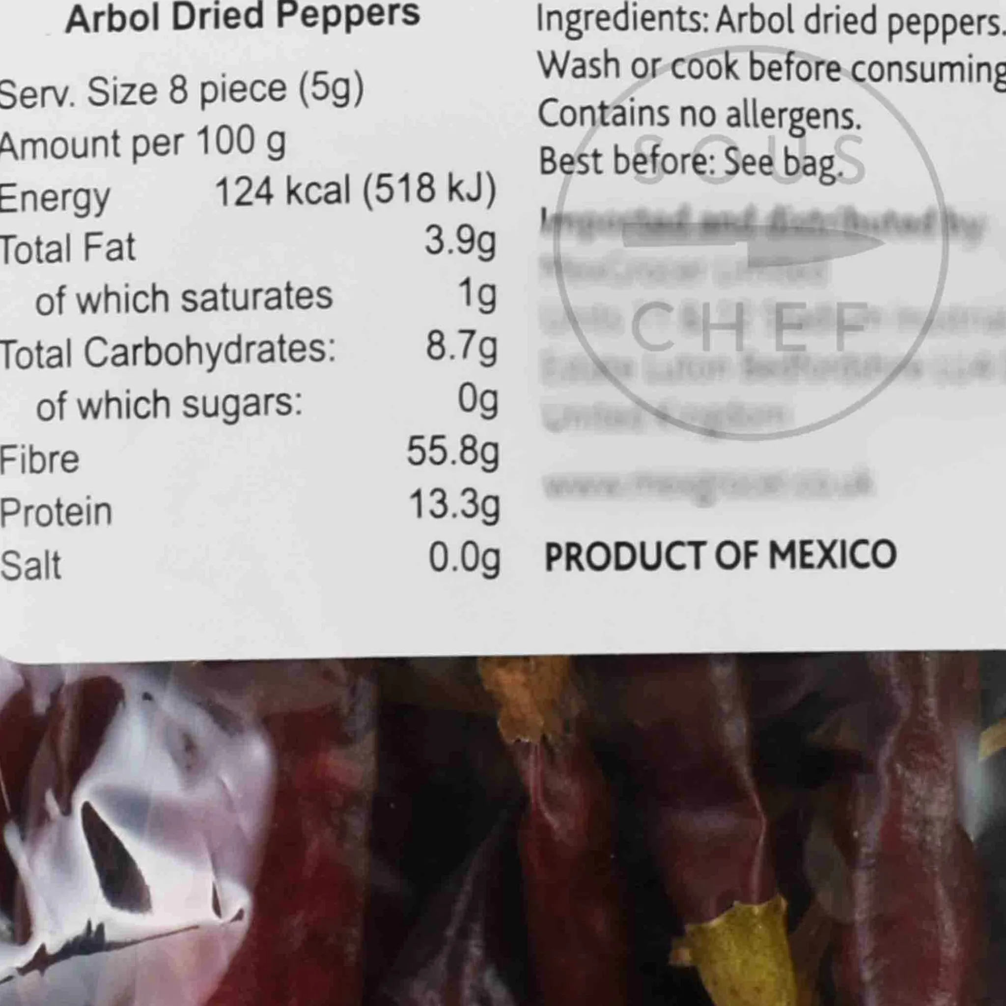 Tajin Arbol Chilli, 75g Outlet