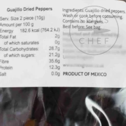 Tajin Guajillo Chilli, 75g Clearance