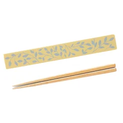 Takenaka Wooden Chopsticks in Floral Yellow Case Online