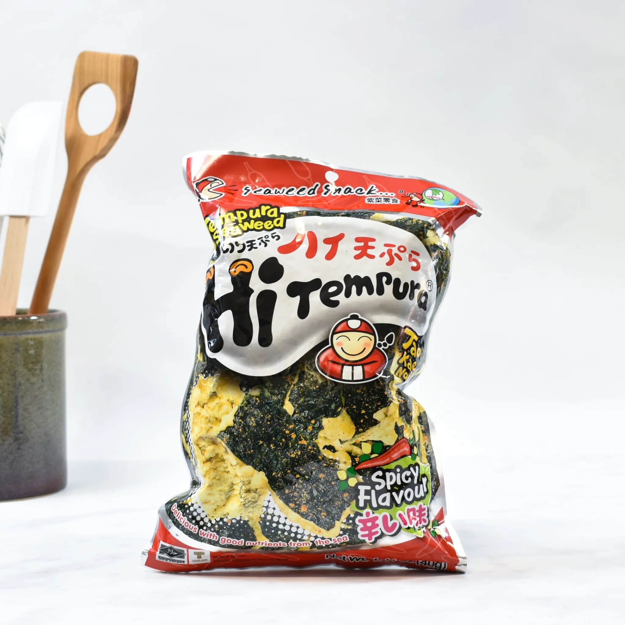 Tao Kae Noi Tempura Seaweed Spicy, 40g Outlet