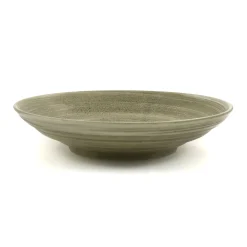 Kiji Stoneware & Ceramics Tatsumaki Coupe Plate, 23cm