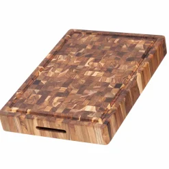 Teakhaus End Grain Butcher Block Carving Board, Extra Thick Hot