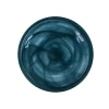 Turkish Tableware Teal Marble Glass Side Plate, 21cm Online