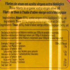 Tenorio Natural Tuna Fillet in Organic Olive Oil, 120g Online