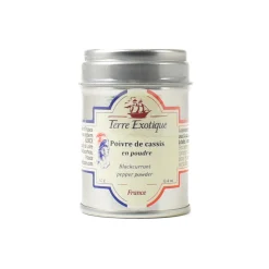 Terre Exotique Blackcurrant Pepper Powder, 12g Clearance