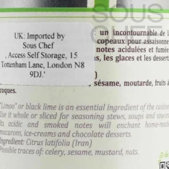 Terre Exotique Dried Black Lime, 40g New