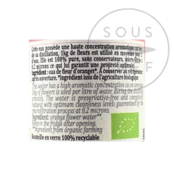 Terre Exotique Orange Blossom Water, 100ml Discount