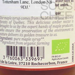Terre Exotique Organic Pure Maple Syrup, 200ml Online