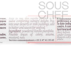 Terre Exotique Vanilla Powder, 20g Discount