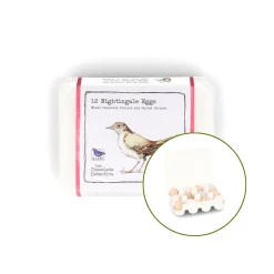 Chocolate Detective The 12 Nightingale Chocolate Eggs, 150g Clearance