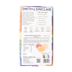 Smith & Sinclair The Love Box 5V Alcoholic Cocktail Jelly Sweets, 140g Discount