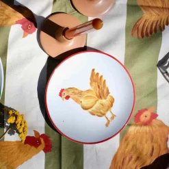 The Platera Conchi Chicken Porcelain Side Plate, 21cm Sale