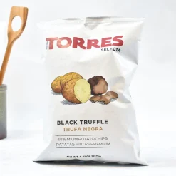 Torres Black Truffle Potato Crisps New