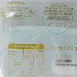 Delicioso Tortas de Aceite Olive Oil Biscuits with Sea Salt and Rosemary, 180g Online