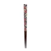 Kawai Co. Ltd Traditional Japanese Lancewood Black Ume Washi Chopsticks, 23cm Hot