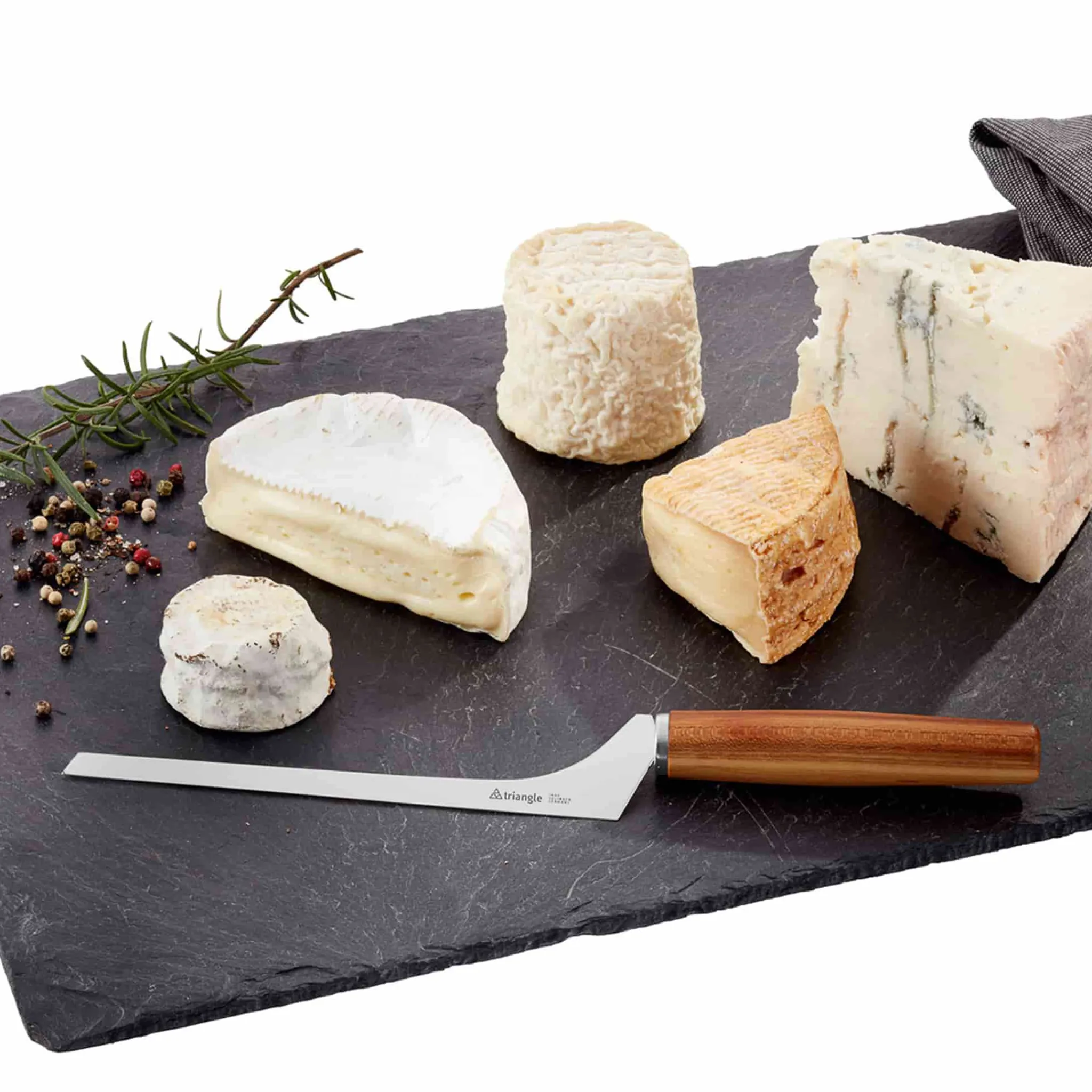 Triangle Hard Cheese Knife with Plum Wood Handle Discount