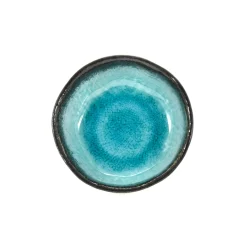 Kiji Stoneware & Ceramics Turquoise Glaze Bowl, 12cm dia x 4cm high Outlet