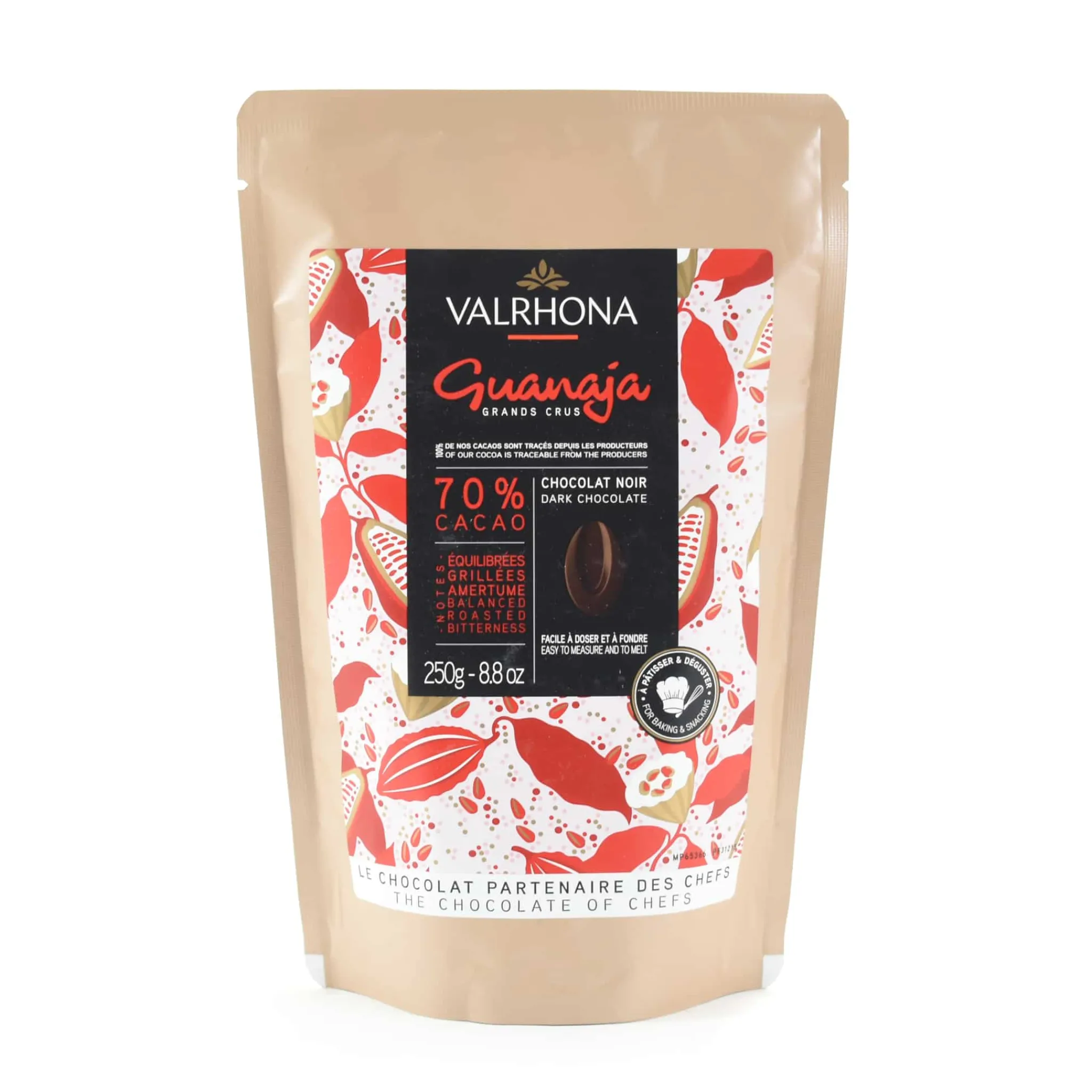 Valrhona Guanaja 70% Dark Chocolate Chips Outlet