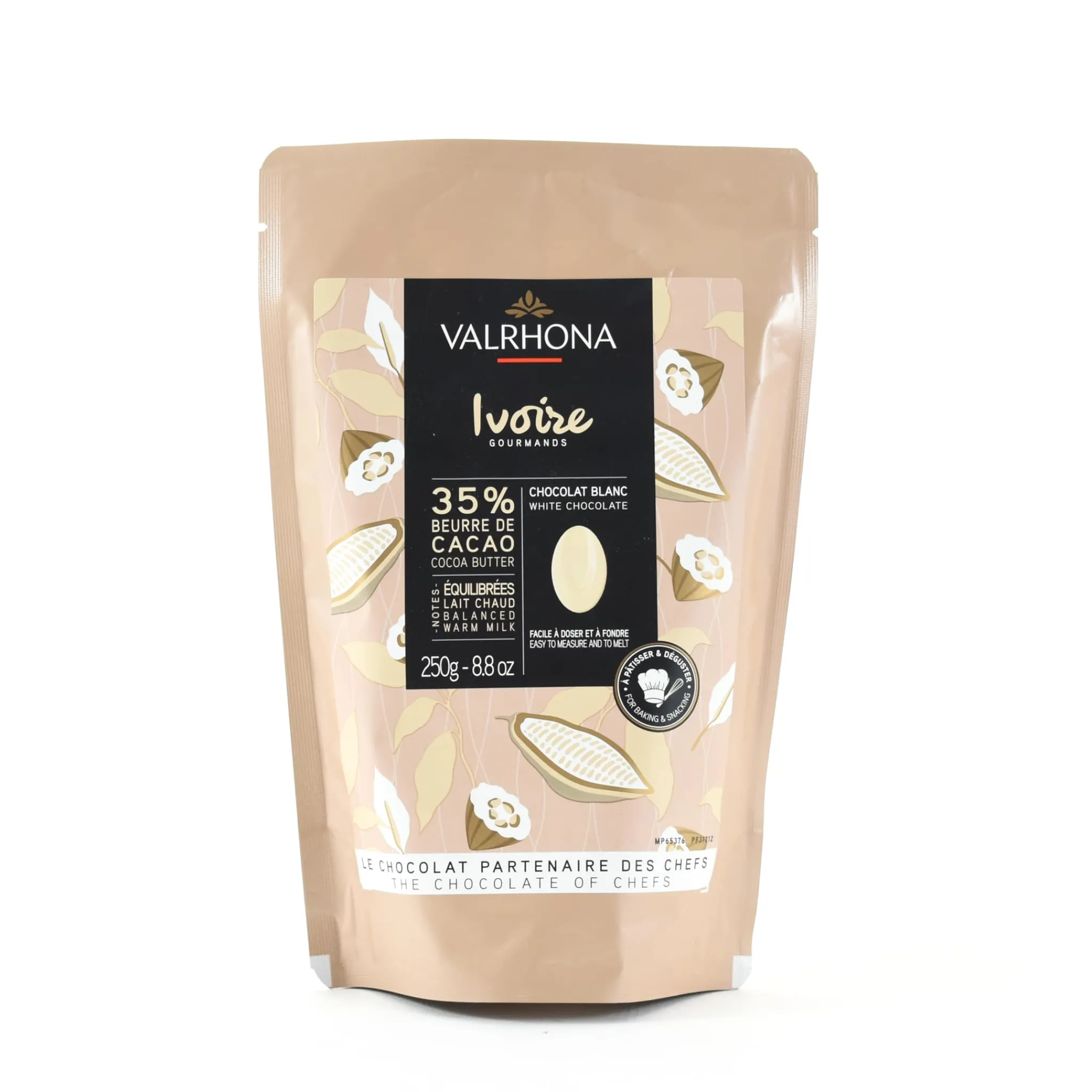 Valrhona Ivoire White Chocolate Chips Online