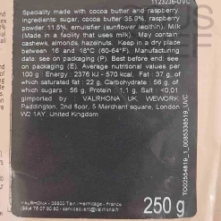 Valrhona Raspberry Inspiration Drops, 250g Sale