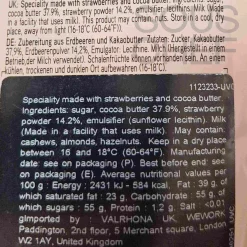 Valrhona Strawberry Inspiration Drops, 250g Sale