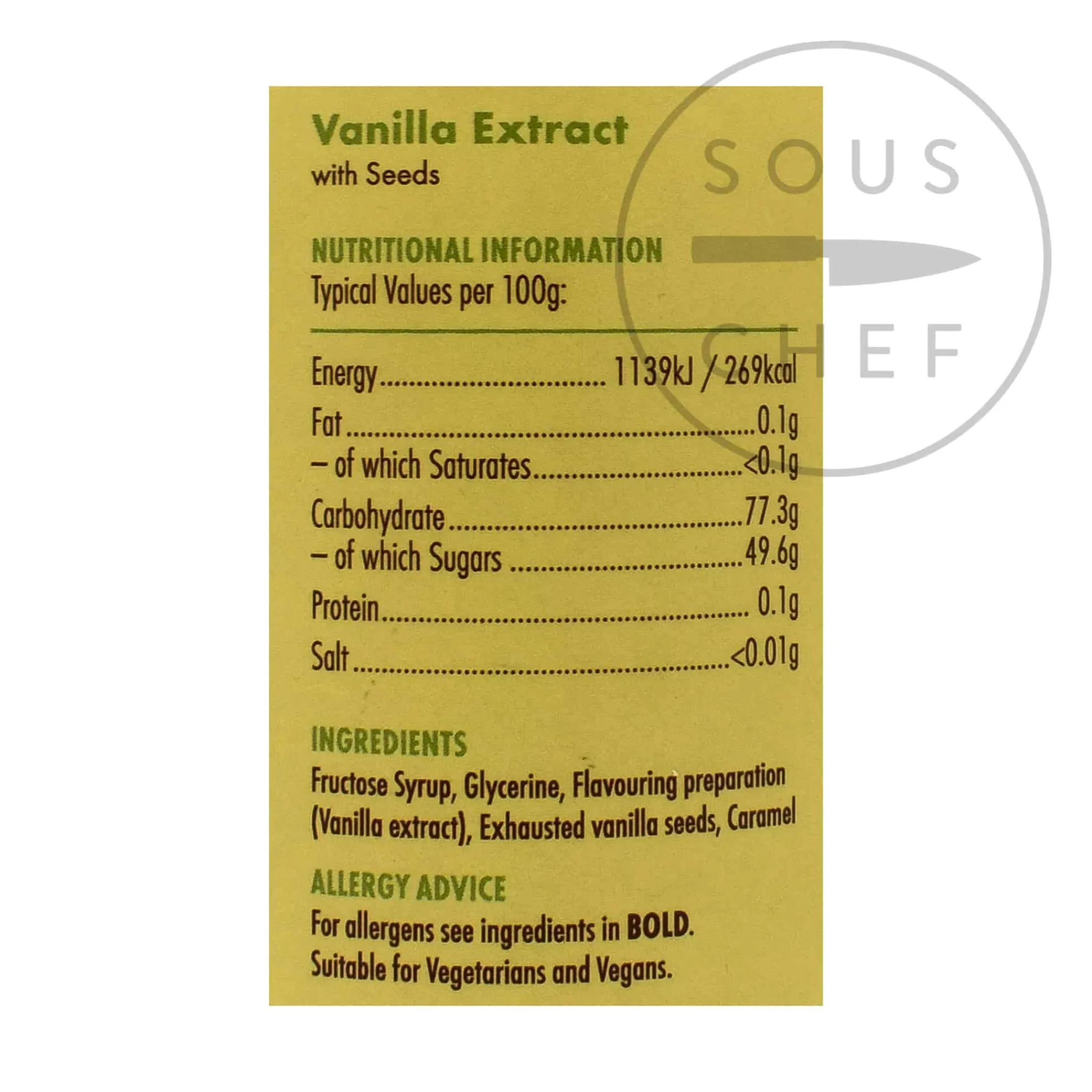 Centaur Vanilla Extract With Seeds, 1 litre Best