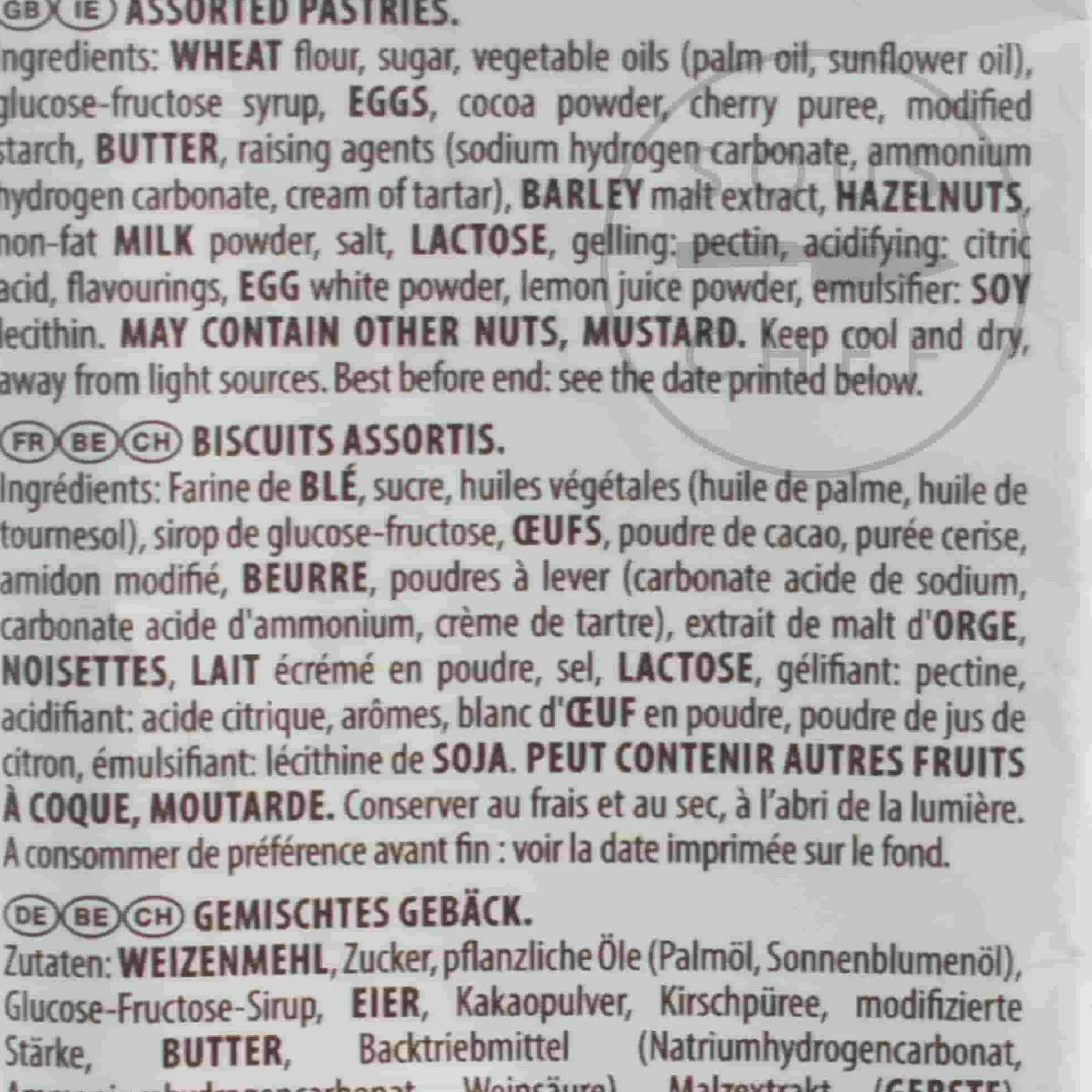 Vincenzi SPA Vicenzi Mini Voglie Pastry Selection, 250g Clearance