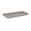 Vintage Style Stainless Steel Rectangular Serving Tray, 19.5x8.5cm Outlet