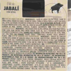 Pate Artesanal Wild Boar & Mushroom Pate, 110g Best