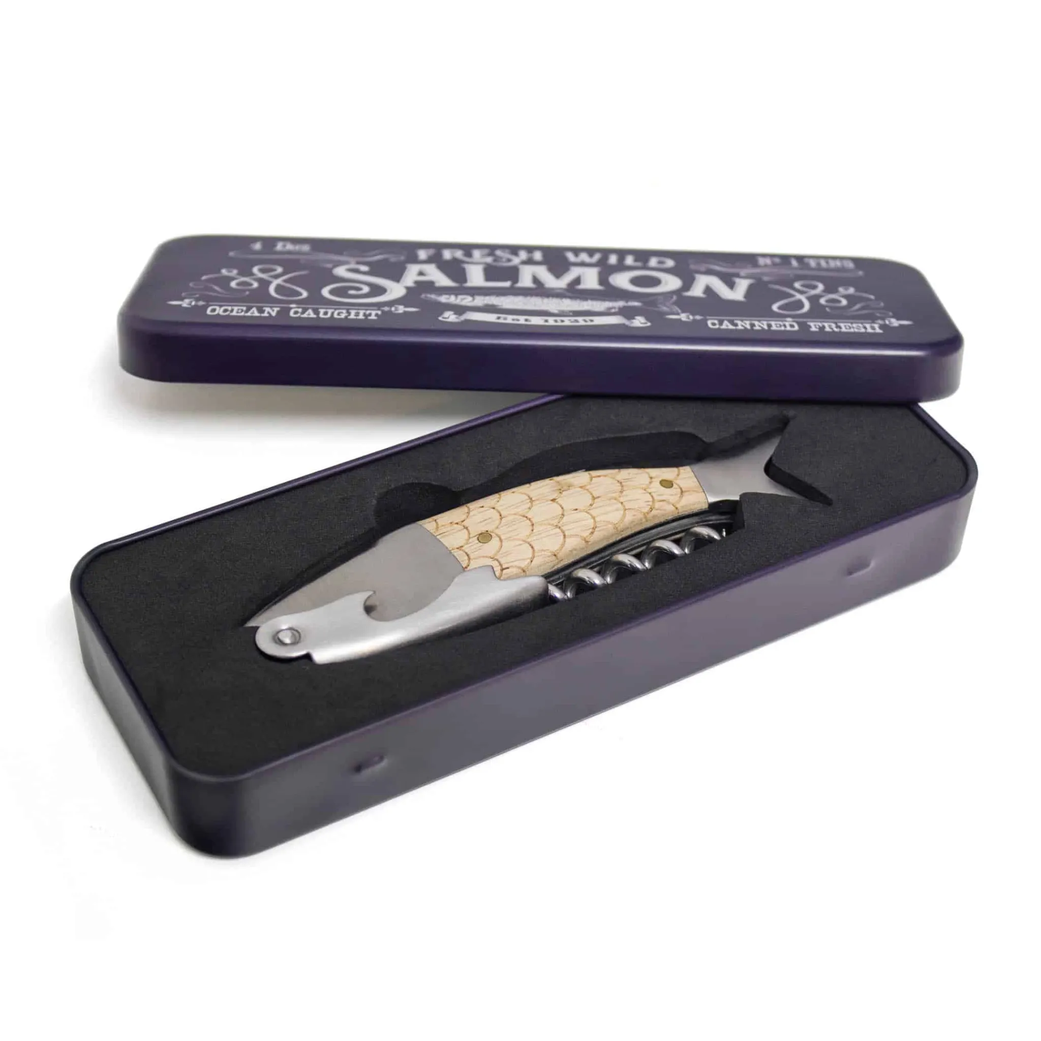 Balvi Wild Salmon in a Tin Corkscrew Sale