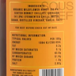Wilderbee Sriracha Hot Honey, 350g Outlet