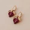 Wolf & Moon Mini Pomegranate Hoop Earrings Online