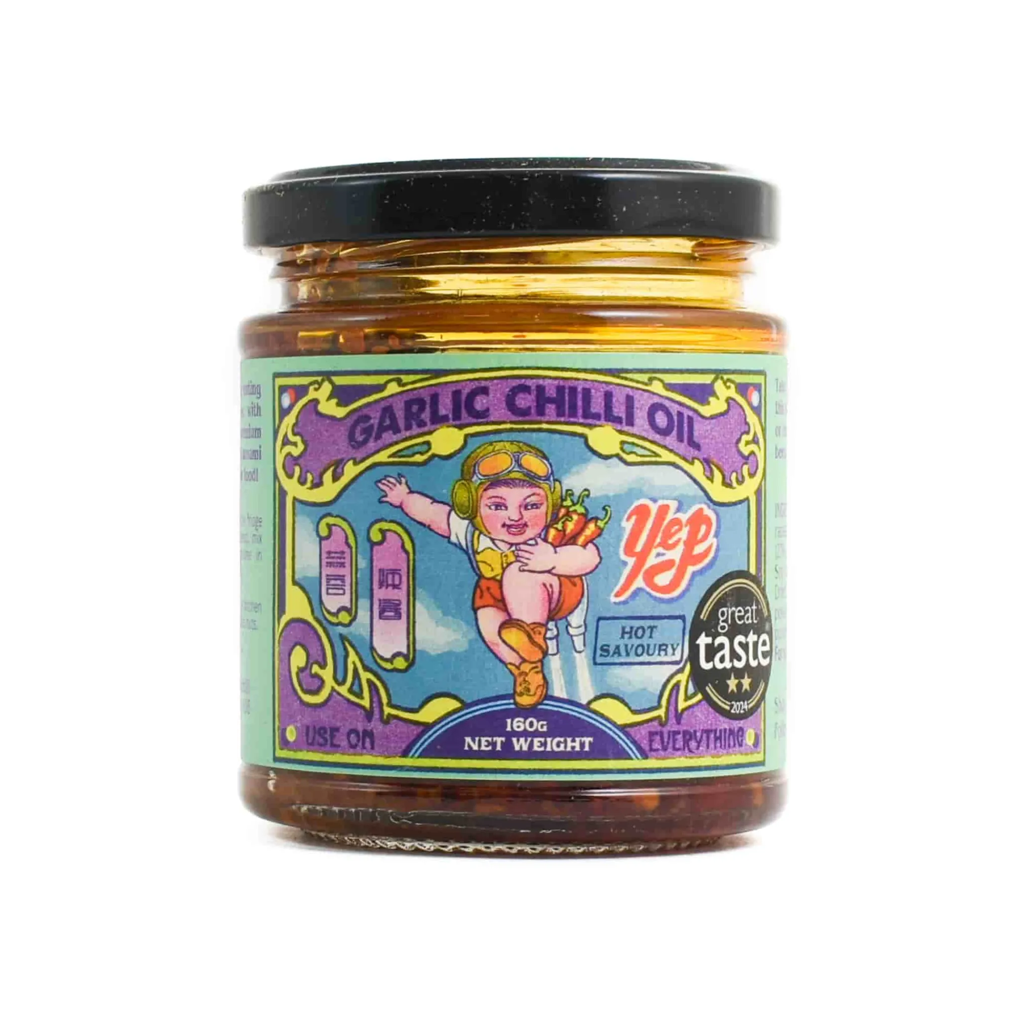 Yep Kitchen Garlic Chilli Oil, 160g Online
