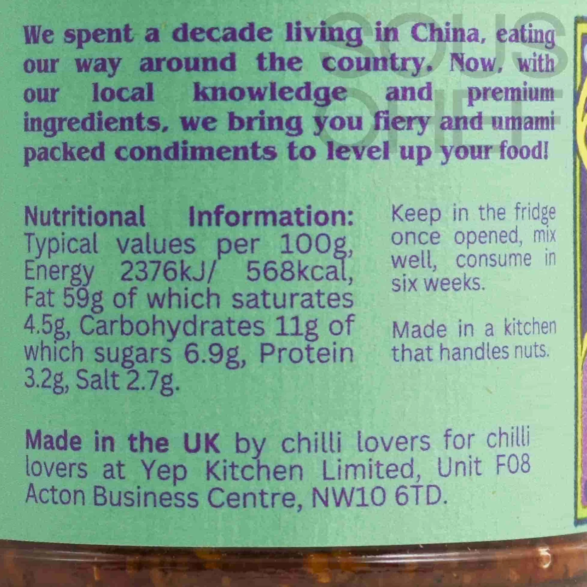 Yep Kitchen Garlic Chilli Oil, 160g Online