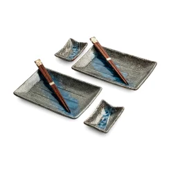 Kiji Stoneware & Ceramics Yonaka Sushi Serving Set Clearance
