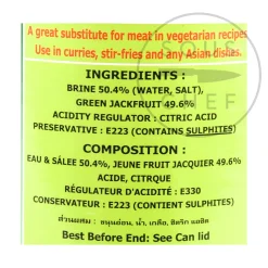 Lamthong Young Green Jackfruit, 565g Discount