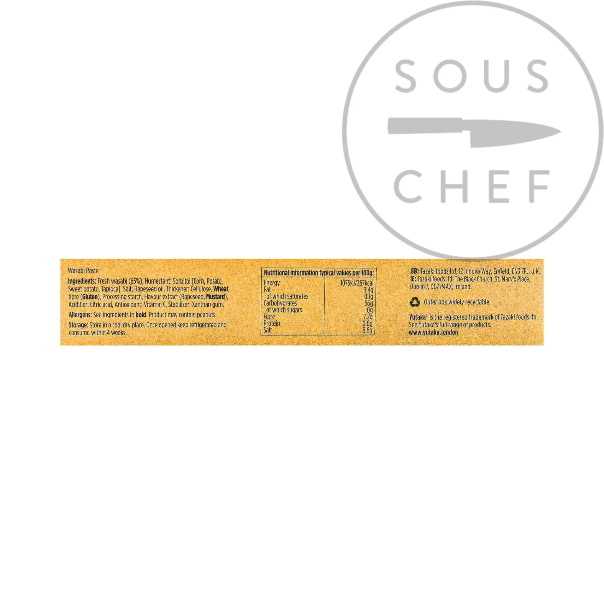 Yutaka Hon 'Real' Wasabi Paste, 42g Online