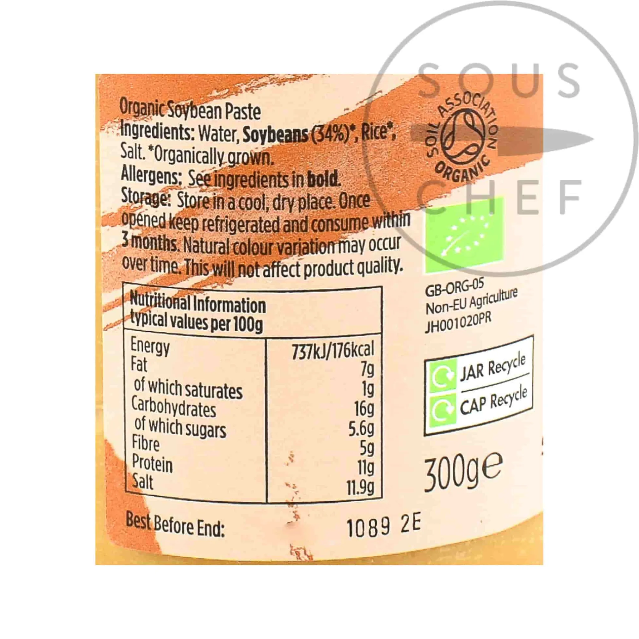 Yutaka Organic Miso Paste, 300g Sale