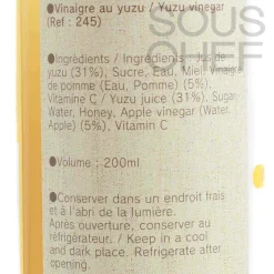 Oochi Yuzu & Honey Vinegar, 200ml Discount