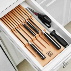 Zwilling Beechwood 12 Slot Knife Storage Best