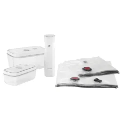 Zwilling Fresh & Save 7 Piece Vacuum Starter Set with Pump, Glass Storage & Bags Discount